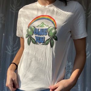 Tory Burch "Olive You" t-shirt